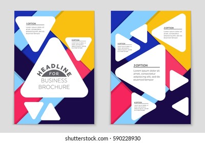 Abstract vector layout background set. For art template design, list, front page, mockup brochure theme style, banner, idea, cover, booklet, print, flyer, book, blank, card, ad, sign, sheet,, a4.