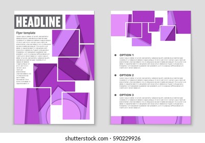 Abstract vector layout background set. For art template design, list, front page, mockup brochure theme style, banner, idea, cover, booklet, print, flyer, book, blank, card, ad, sign, sheet,, a4.