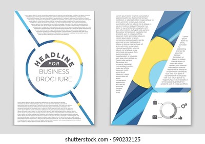 Abstract vector layout background set. For art template design, list, front page, mockup brochure theme style, banner, idea, cover, booklet, print, flyer, book, blank, card, ad, sign, sheet,, a4.