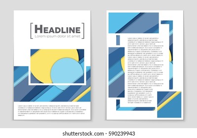 Abstract vector layout background set. For art template design, list, front page, mockup brochure theme style, banner, idea, cover, booklet, print, flyer, book, blank, card, ad, sign, sheet,, a4.
