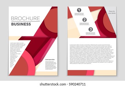 Abstract vector layout background set. For art template design, list, front page, mockup brochure theme style, banner, idea, cover, booklet, print, flyer, book, blank, card, ad, sign, sheet,, a4.