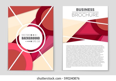Abstract vector layout background set. For art template design, list, front page, mockup brochure theme style, banner, idea, cover, booklet, print, flyer, book, blank, card, ad, sign, sheet,, a4.