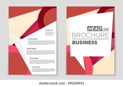 Abstract vector layout background set. For art template design, list, front page, mockup brochure theme style, banner, idea, cover, booklet, print, flyer, book, blank, card, ad, sign, sheet,, a4.