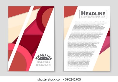 Abstract vector layout background set. For art template design, list, front page, mockup brochure theme style, banner, idea, cover, booklet, print, flyer, book, blank, card, ad, sign, sheet,, a4.