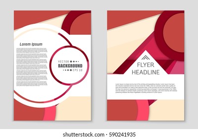 Abstract vector layout background set. For art template design, list, front page, mockup brochure theme style, banner, idea, cover, booklet, print, flyer, book, blank, card, ad, sign, sheet,, a4.