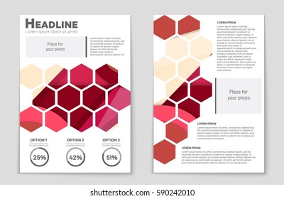 Abstract vector layout background set. For art template design, list, front page, mockup brochure theme style, banner, idea, cover, booklet, print, flyer, book, blank, card, ad, sign, sheet,, a4.