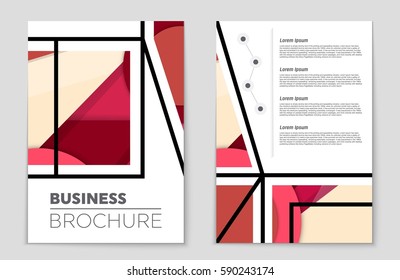 Abstract vector layout background set. For art template design, list, front page, mockup brochure theme style, banner, idea, cover, booklet, print, flyer, book, blank, card, ad, sign, sheet,, a4.