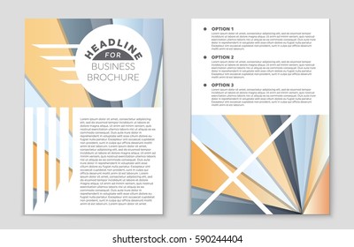 Abstract vector layout background set. For art template design, list, front page, mockup brochure theme style, banner, idea, cover, booklet, print, flyer, book, blank, card, ad, sign, sheet,, a4.