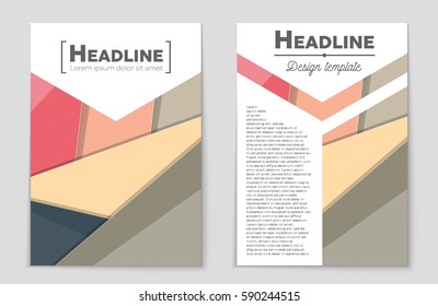 Abstract vector layout background set. For art template design, list, front page, mockup brochure theme style, banner, idea, cover, booklet, print, flyer, book, blank, card, ad, sign, sheet,, a4.