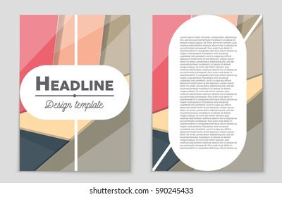 Abstract vector layout background set. For art template design, list, front page, mockup brochure theme style, banner, idea, cover, booklet, print, flyer, book, blank, card, ad, sign, sheet,, a4.