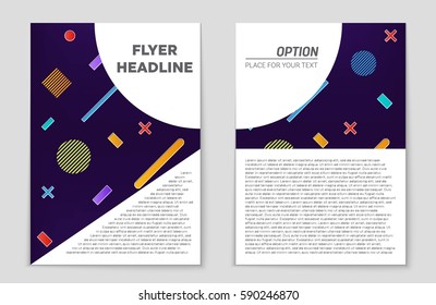 Abstract vector layout background set. For art template design, list, front page, mockup brochure theme style, banner, idea, cover, booklet, print, flyer, book, blank, card, ad, sign, sheet,, a4.