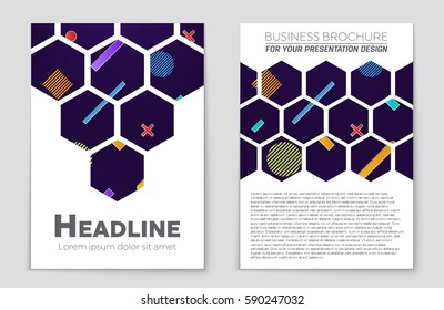 Abstract vector layout background set. For art template design, list, front page, mockup brochure theme style, banner, idea, cover, booklet, print, flyer, book, blank, card, ad, sign, sheet,, a4.