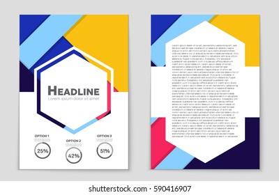 Abstract vector layout background set. For art template design, list, front page, mockup brochure theme style, banner, idea, cover, booklet, print, flyer, book, blank, card, ad, sign, sheet,, a4.