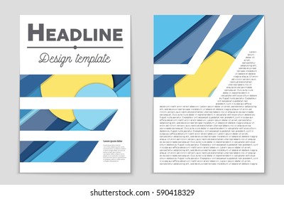 Abstract vector layout background set. For art template design, list, front page, mockup brochure theme style, banner, idea, cover, booklet, print, flyer, book, blank, card, ad, sign, sheet,, a4.