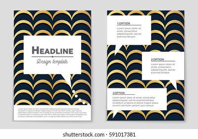 Abstract vector layout background set. For art template design, list, front page, mockup brochure theme style, banner, idea, cover, booklet, print, flyer, book, blank, card, ad, sign, sheet,, a4.