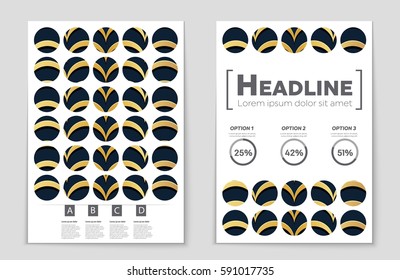 Abstract vector layout background set. For art template design, list, front page, mockup brochure theme style, banner, idea, cover, booklet, print, flyer, book, blank, card, ad, sign, sheet,, a4.