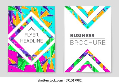 Abstract vector layout background set. For art template design, list, front page, mockup brochure theme style, banner, idea, cover, booklet, print, flyer, book, blank, card, ad, sign, sheet,, a4.