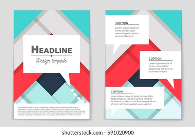 Abstract vector layout background set. For art template design, list, front page, mockup brochure theme style, banner, idea, cover, booklet, print, flyer, book, blank, card, ad, sign, sheet,, a4