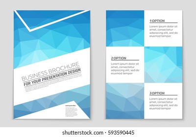 Abstract vector layout background set. For art template design, list, front page, mockup brochure theme style, banner, idea, cover, booklet, print, flyer, book, blank, card, ad, sign, sheet,, a4.