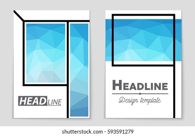 Abstract vector layout background set. For art template design, list, front page, mockup brochure theme style, banner, idea, cover, booklet, print, flyer, book, blank, card, ad, sign, sheet,, a4.