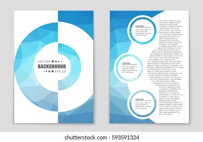 Abstract vector layout background set. For art template design, list, front page, mockup brochure theme style, banner, idea, cover, booklet, print, flyer, book, blank, card, ad, sign, sheet,, a4.