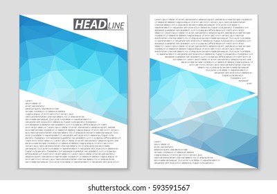 Abstract vector layout background set. For art template design, list, front page, mockup brochure theme style, banner, idea, cover, booklet, print, flyer, book, blank, card, ad, sign, sheet,, a4.