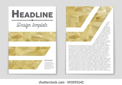 Abstract vector layout background set. For art template design, list, front page, mockup brochure theme style, banner, idea, cover, booklet, print, flyer, book, blank, card, ad, sign, sheet,, a4.