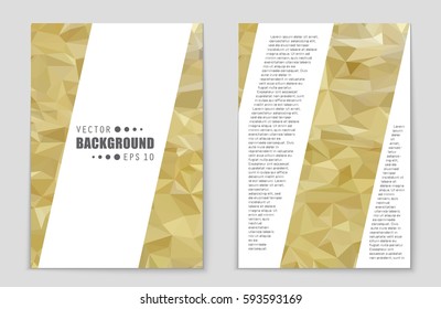 Abstract vector layout background set. For art template design, list, front page, mockup brochure theme style, banner, idea, cover, booklet, print, flyer, book, blank, card, ad, sign, sheet,, a4.