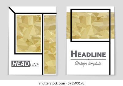 Abstract vector layout background set. For art template design, list, front page, mockup brochure theme style, banner, idea, cover, booklet, print, flyer, book, blank, card, ad, sign, sheet,, a4.