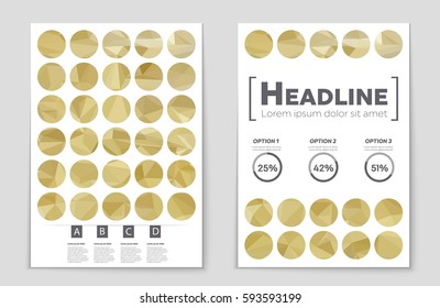 Abstract vector layout background set. For art template design, list, front page, mockup brochure theme style, banner, idea, cover, booklet, print, flyer, book, blank, card, ad, sign, sheet,, a4.