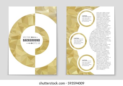 Abstract vector layout background set. For art template design, list, front page, mockup brochure theme style, banner, idea, cover, booklet, print, flyer, book, blank, card, ad, sign, sheet,, a4.