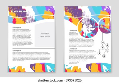 Abstract vector layout background set. For art template design, list, front page, mockup brochure theme style, banner, idea, cover, booklet, print, flyer, book, blank, card, ad, sign, sheet,, a4.