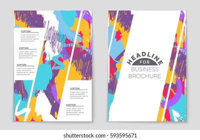 Abstract vector layout background set. For art template design, list, front page, mockup brochure theme style, banner, idea, cover, booklet, print, flyer, book, blank, card, ad, sign, sheet,, a4.