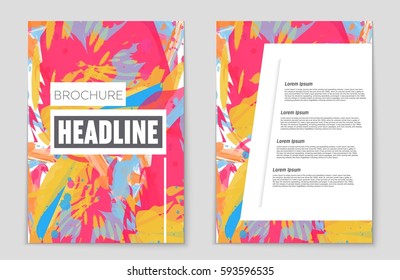 Abstract vector layout background set. For art template design, list, front page, mockup brochure theme style, banner, idea, cover, booklet, print, flyer, book, blank, card, ad, sign, sheet,, a4.