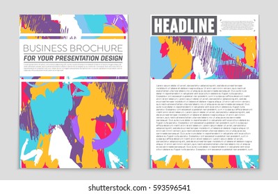 Abstract vector layout background set. For art template design, list, front page, mockup brochure theme style, banner, idea, cover, booklet, print, flyer, book, blank, card, ad, sign, sheet,, a4.