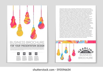 Abstract vector layout background set. For art template design, list, front page, mockup brochure theme style, banner, idea, cover, booklet, print, flyer, book, blank, card, ad, sign, sheet,, a4.