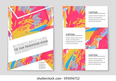 Abstract vector layout background set. For art template design, list, front page, mockup brochure theme style, banner, idea, cover, booklet, print, flyer, book, blank, card, ad, sign, sheet,, a4.