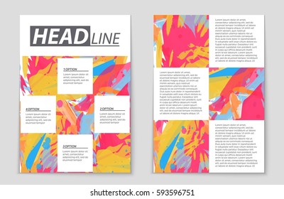 Abstract vector layout background set. For art template design, list, front page, mockup brochure theme style, banner, idea, cover, booklet, print, flyer, book, blank, card, ad, sign, sheet,, a4.