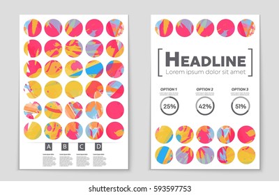 Abstract vector layout background set. For art template design, list, front page, mockup brochure theme style, banner, idea, cover, booklet, print, flyer, book, blank, card, ad, sign, sheet,, a4.