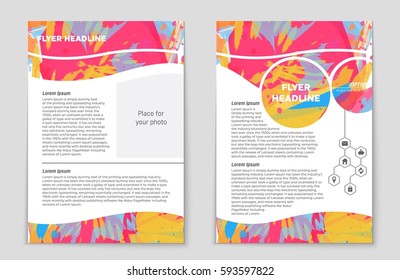 Abstract vector layout background set. For art template design, list, front page, mockup brochure theme style, banner, idea, cover, booklet, print, flyer, book, blank, card, ad, sign, sheet,, a4.