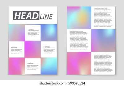 Abstract vector layout background set. For art template design, list, front page, mockup brochure theme style, banner, idea, cover, booklet, print, flyer, book, blank, card, ad, sign, sheet,, a4.