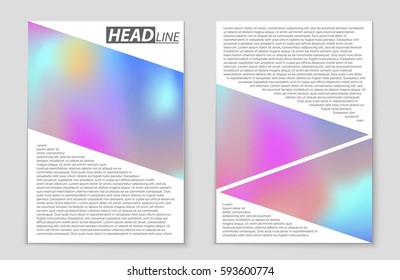 Abstract vector layout background set. For art template design, list, front page, mockup brochure theme style, banner, idea, cover, booklet, print, flyer, book, blank, card, ad, sign, sheet,, a4.