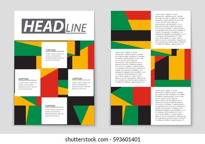 Abstract vector layout background set. For art template design, list, front page, mockup brochure theme style, banner, idea, cover, booklet, print, flyer, book, blank, card, ad, sign, sheet,, a4.
