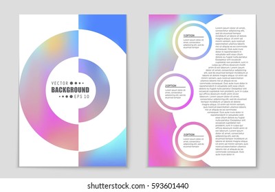 Abstract vector layout background set. For art template design, list, front page, mockup brochure theme style, banner, idea, cover, booklet, print, flyer, book, blank, card, ad, sign, sheet,, a4.