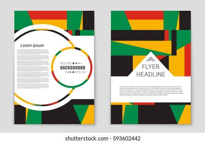 Abstract vector layout background set. For art template design, list, front page, mockup brochure theme style, banner, idea, cover, booklet, print, flyer, book, blank, card, ad, sign, sheet,, a4.