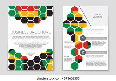 Abstract vector layout background set. For art template design, list, front page, mockup brochure theme style, banner, idea, cover, booklet, print, flyer, book, blank, card, ad, sign, sheet,, a4.