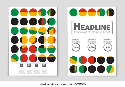 Abstract vector layout background set. For art template design, list, front page, mockup brochure theme style, banner, idea, cover, booklet, print, flyer, book, blank, card, ad, sign, sheet,, a4.