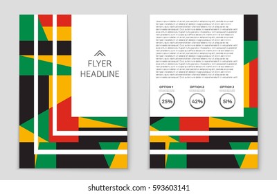 Abstract vector layout background set. For art template design, list, front page, mockup brochure theme style, banner, idea, cover, booklet, print, flyer, book, blank, card, ad, sign, sheet,, a4.