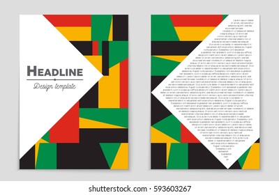 Abstract vector layout background set. For art template design, list, front page, mockup brochure theme style, banner, idea, cover, booklet, print, flyer, book, blank, card, ad, sign, sheet,, a4.