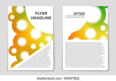Abstract vector layout background set. For art template design, list, front page, mockup brochure theme style, banner, idea, cover, booklet, print, flyer, book, blank, card, ad, sign, sheet,, a4.